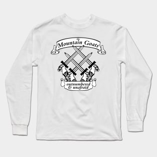 The Mountain Goats Outnumbered And Unafraid Long Sleeve T-Shirt